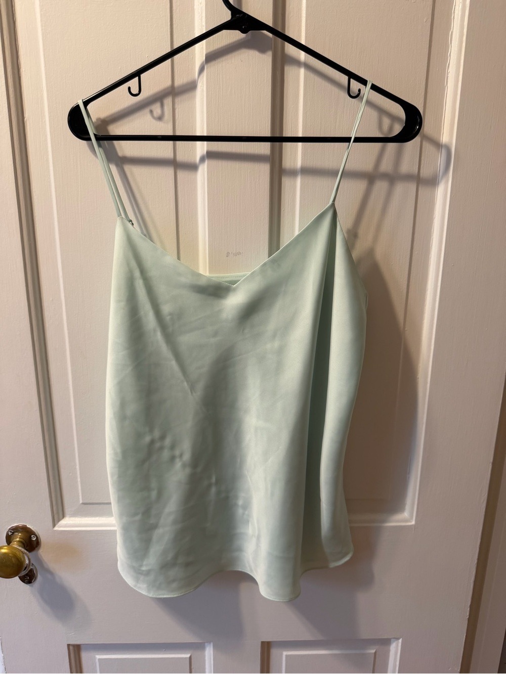 Club Monaco Mint Green Satin Camisole